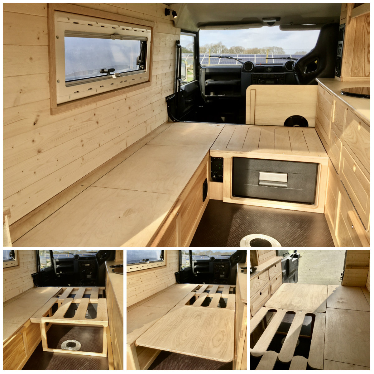 landrover camper conversion