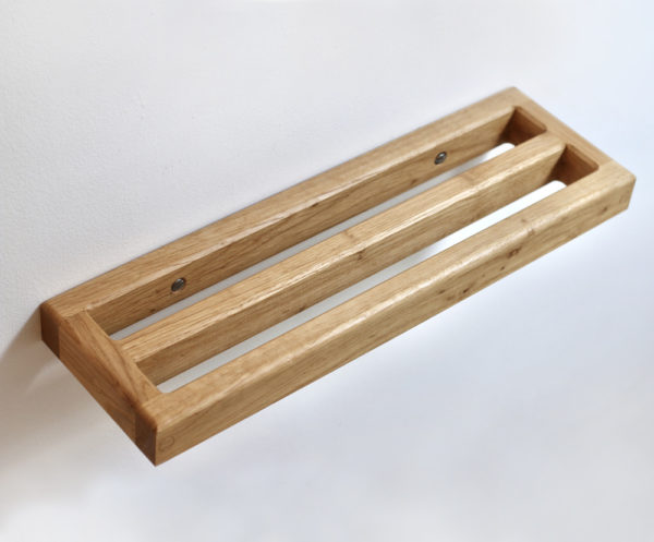 Hand towel rail double