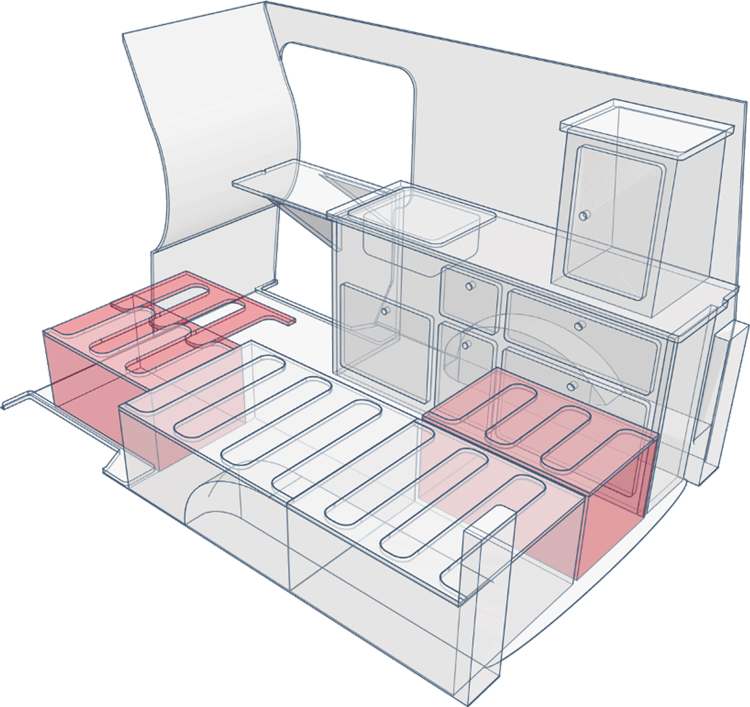 VW Caddy Maxi Double – Bird Box House